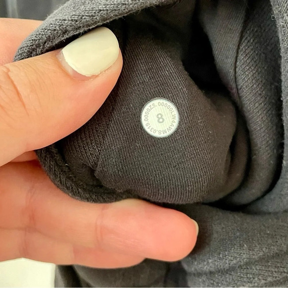 Lululemon Scuba Hoodie *Light Cotton  Fleece Black - Picture 5 of 6